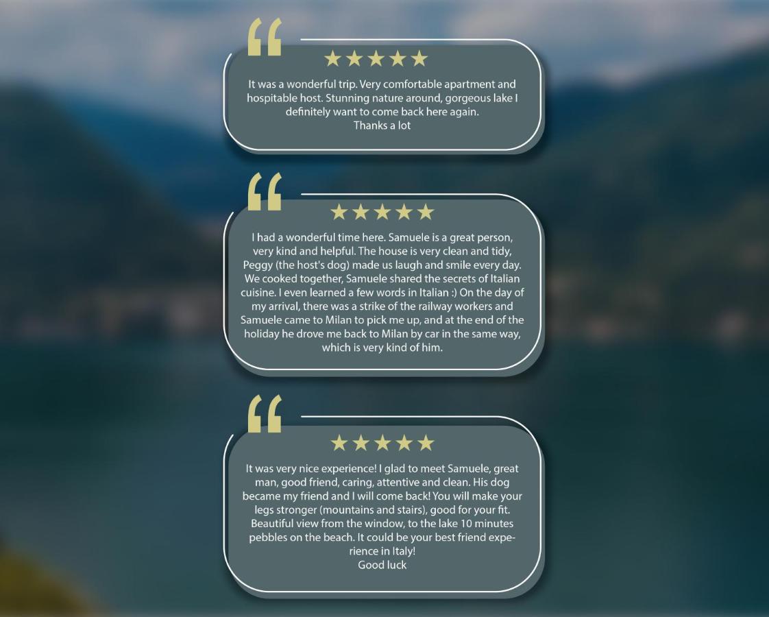 Private Room Near Bellagio View Lake Como 레체노 외부 사진